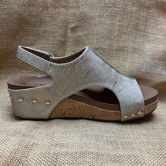 Corkys Women's Tan Wedges - Volta II - Picture 8 of 8